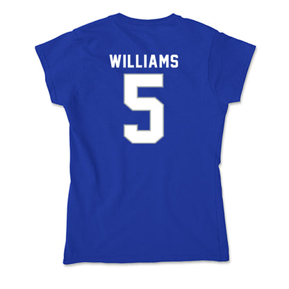 Seton Hall - NCAA Women's Soccer : Camryn Williams - Soft Style Women’s T-Shirt-1