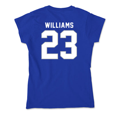 Seton Hall - NCAA Men's Basketball : Mike Williams - Soft Style Women’s T-Shirt-1
