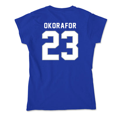 Seton Hall - NCAA Men's Basketball : Emmanuel Okorafor - Soft Style Women’s T-Shirt-1