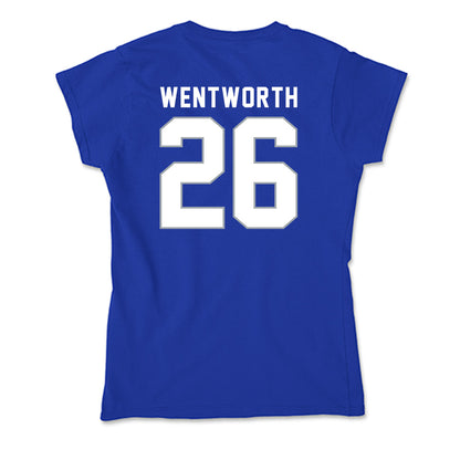 Seton Hall - NCAA Baseball : Jack Wentworth - Soft Style Women’s T-Shirt-1