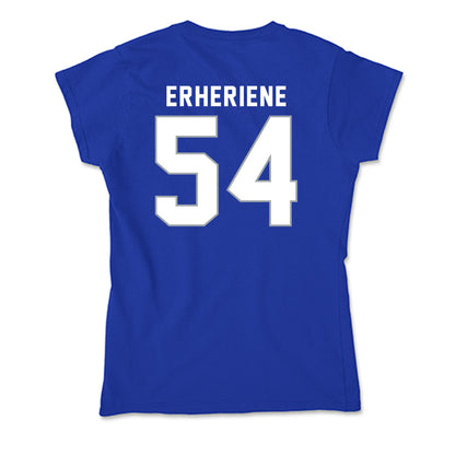 Seton Hall - NCAA Men's Basketball : Godswill Erheriene - Soft Style Women’s T-Shirt-1