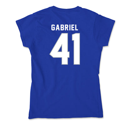 Seton Hall - NCAA Men's Basketball : David Gabriel - Soft Style Women’s T-Shirt-1