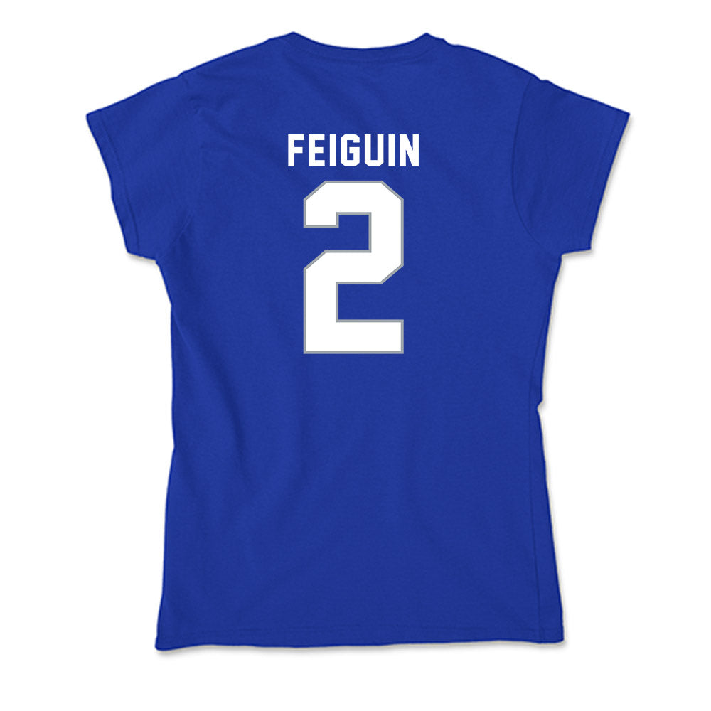 Seton Hall - NCAA Men's Soccer : Nicolas Feiguin - Soft Style Women’s T-Shirt-1
