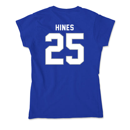 Seton Hall - NCAA Men's Basketball : Na'Jai Hines - Soft Style Women’s T-Shirt-1