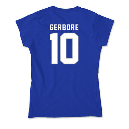 Seton Hall - NCAA Men's Soccer : Hugo Gerbore - Soft Style Women’s T-Shirt-1