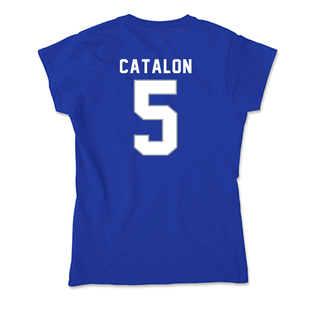 Seton Hall - NCAA Women's Basketball : Savannah Catalon - Soft Style Women’s T-Shirt-1