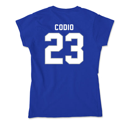 Seton Hall - NCAA Women's Basketball : Jordana Codio - Soft Style Women’s T-Shirt-1