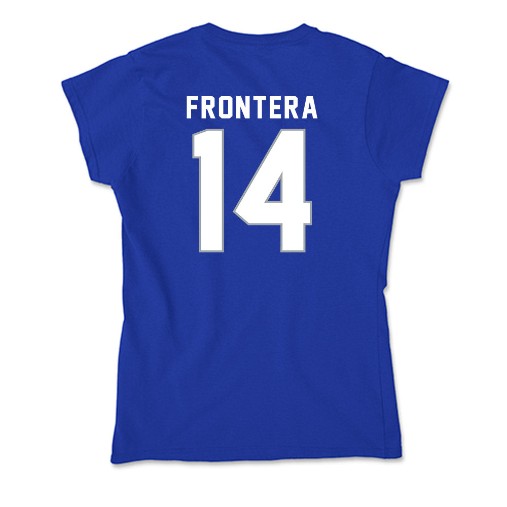 Seton Hall - NCAA Baseball : Daniel Frontera - Soft Style Women’s T-Shirt-1