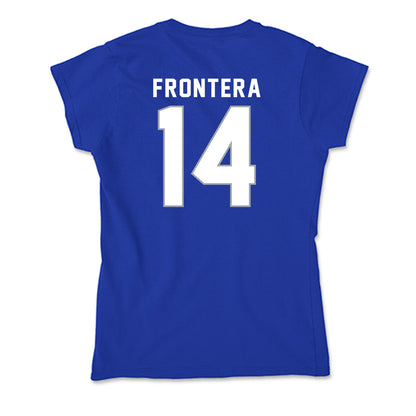 Seton Hall - NCAA Baseball : Daniel Frontera - Soft Style Women’s T-Shirt-1