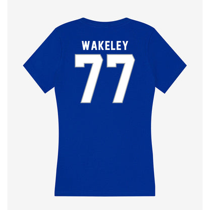 Seton Hall - NCAA Softball : Samantha Wakeley - Women's V-Neck T-Shirt-1