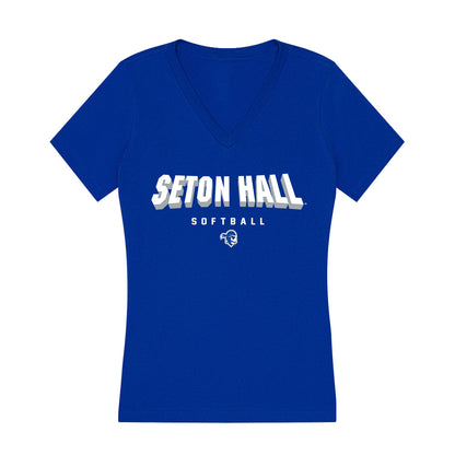Seton Hall - NCAA Softball : Samantha Wakeley - Women's V-Neck T-Shirt-0