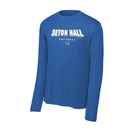 Seton Hall - NCAA Softball : Olivia Chavez - Activewear Long Sleeve T-Shirt-0