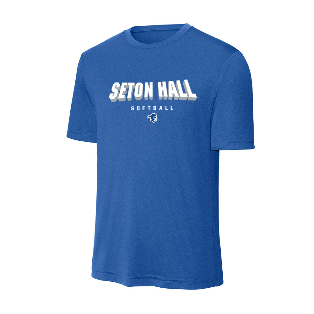 Seton Hall - NCAA Softball : Samantha Wakeley - Activewear T-Shirt-0