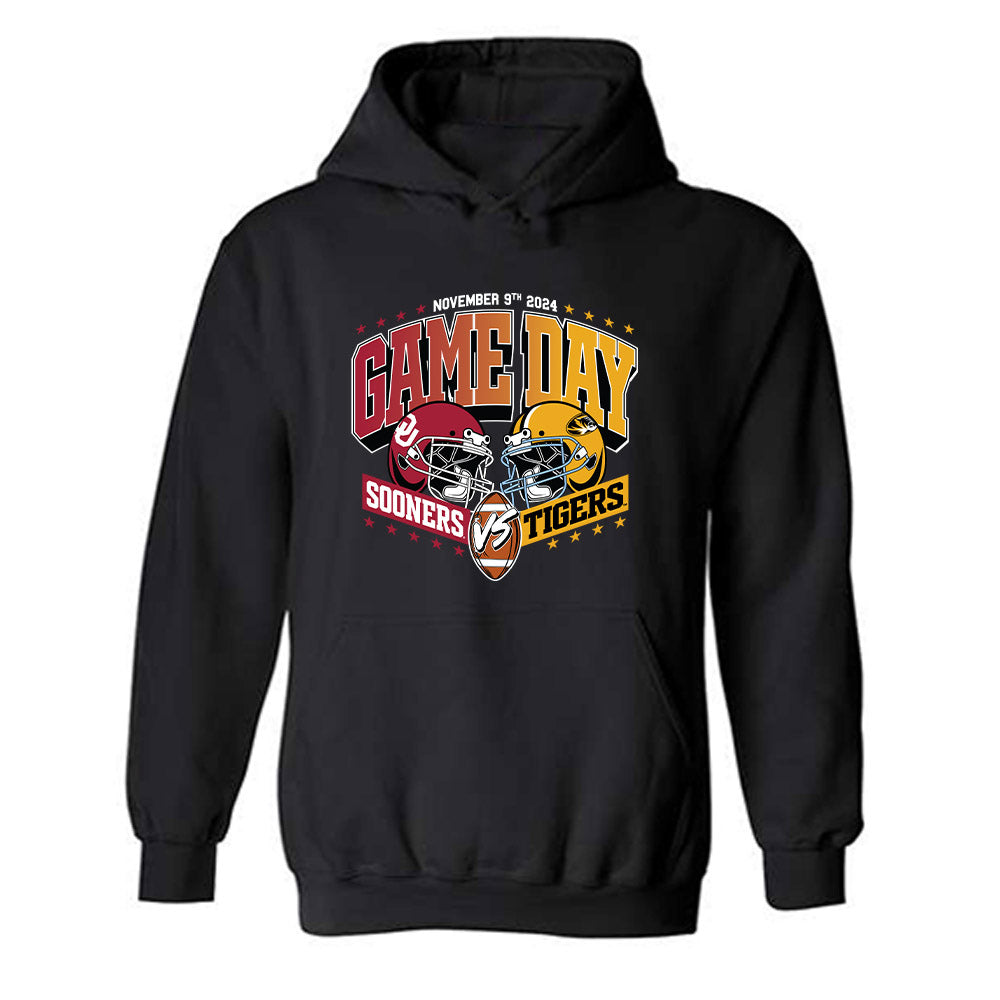 Missouri - NCAA Football : Missouri v Oklahoma Rivalry Hooded Sweatshirt-0