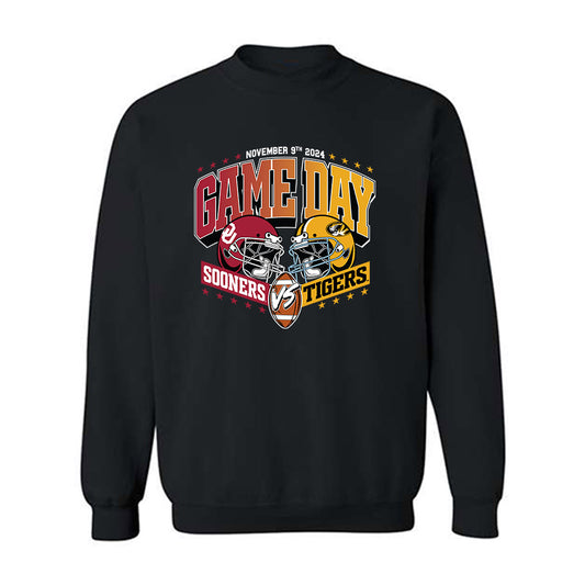 Missouri - NCAA Football : Missouri v Oklahoma Rivalry Crewneck Sweatshirt-0