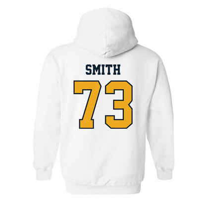 ETBU - NCAA Football : Destin Smith - Classic Shersey Hooded Sweatshirt-1