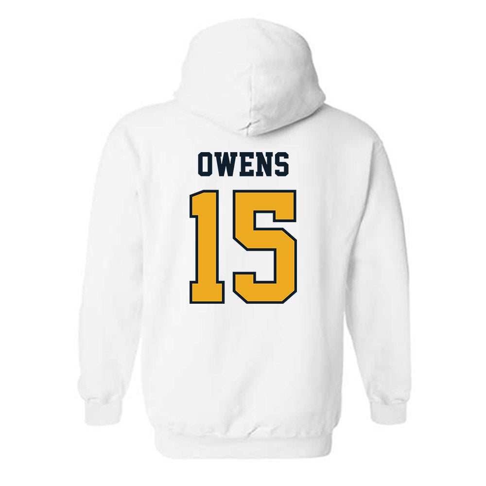 ETBU - NCAA Baseball : Carter Owens - Classic Shersey Hooded Sweatshirt-1