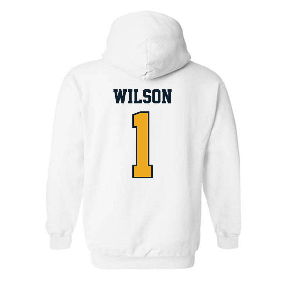 ETBU - NCAA Football : Colton Wilson - Classic Shersey Hooded Sweatshirt-1