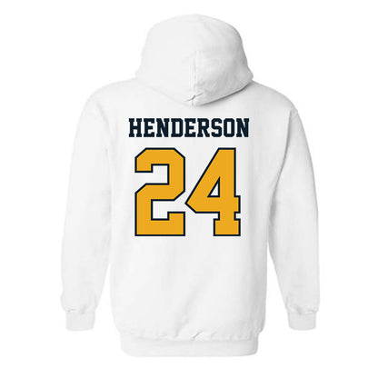 ETBU - NCAA Baseball : Mark Henderson - Classic Shersey Hooded Sweatshirt-1