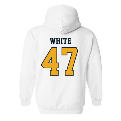 ETBU - NCAA Football : Mitchell White - Classic Shersey Hooded Sweatshirt-1