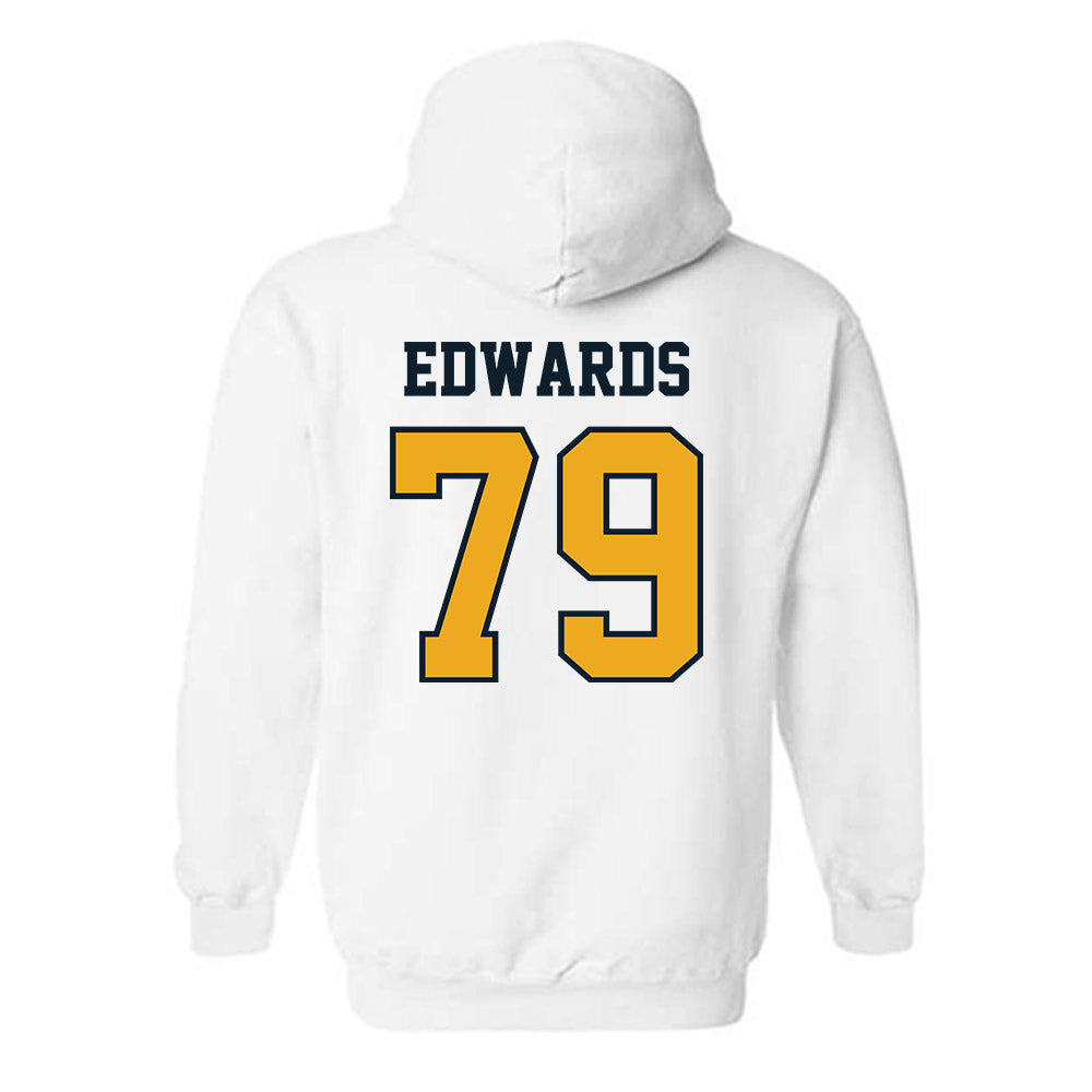 ETBU - NCAA Football : Reggie Edwards - Classic Shersey Hooded Sweatshirt-1