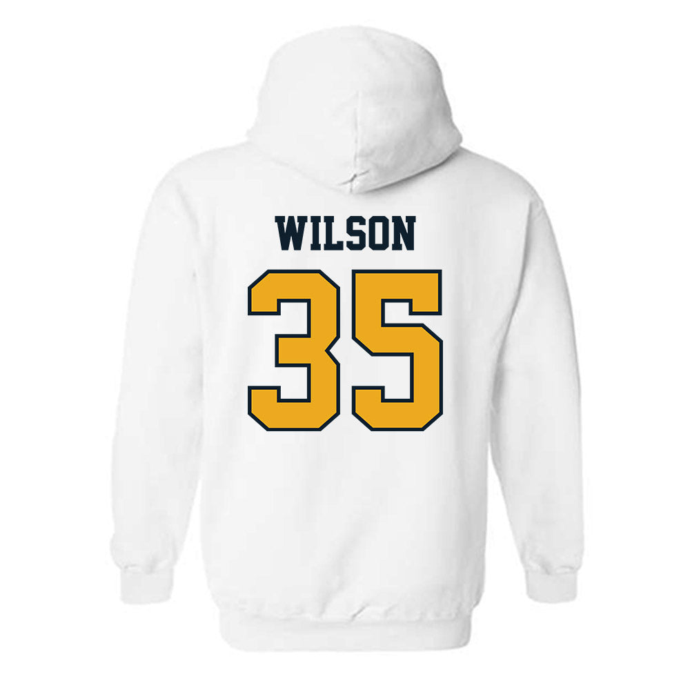 ETBU - NCAA Baseball : Colby Wilson - Classic Shersey Hooded Sweatshirt-1