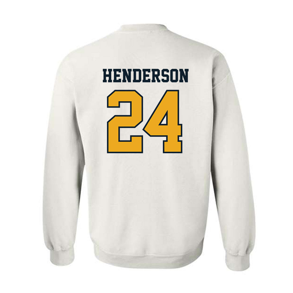 ETBU - NCAA Baseball : Mark Henderson - Classic Shersey Crewneck Sweatshirt-1