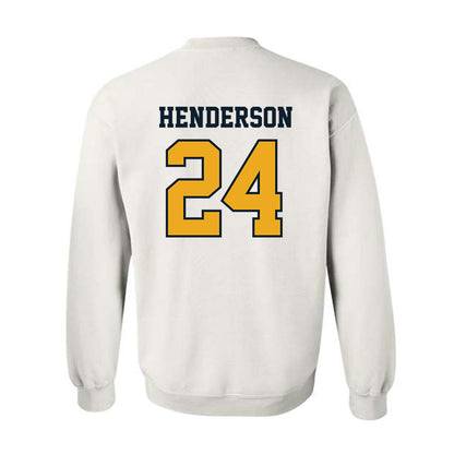 ETBU - NCAA Baseball : Mark Henderson - Classic Shersey Crewneck Sweatshirt-1