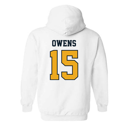 ETBU - NCAA Baseball : Carter Owens - Classic Shersey Hooded Sweatshirt-1
