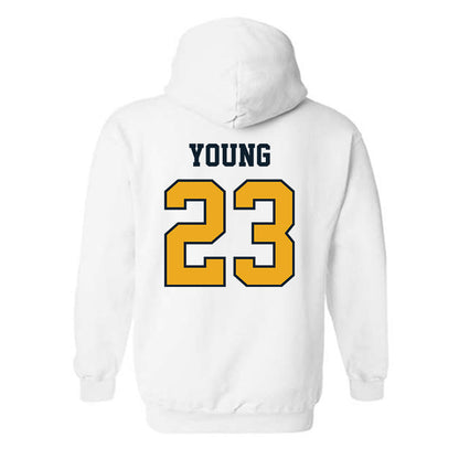ETBU - NCAA Football : MJ Young - Classic Shersey Hooded Sweatshirt-1