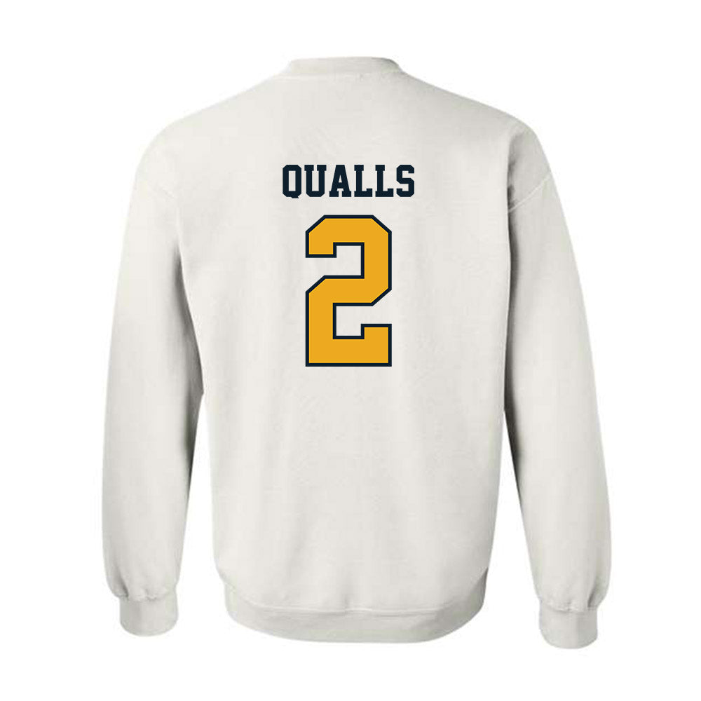 ETBU - NCAA Football : Justin Qualls - Classic Shersey Crewneck Sweatshirt-1
