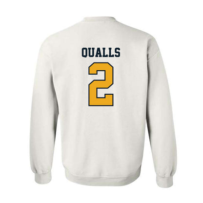 ETBU - NCAA Football : Justin Qualls - Classic Shersey Crewneck Sweatshirt-1