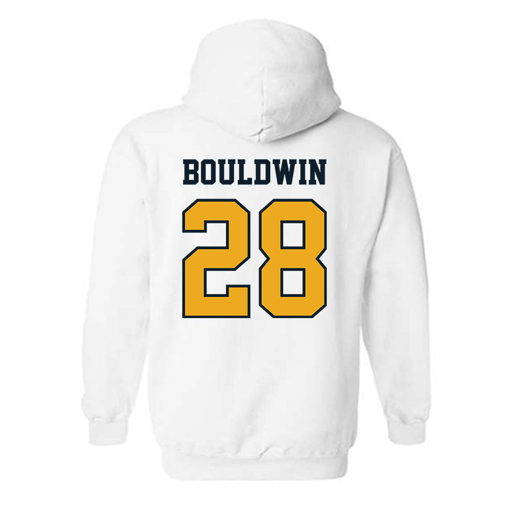 ETBU - NCAA Football : Davion Bouldwin - Classic Shersey Hooded Sweatshirt-1