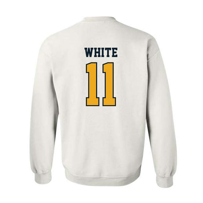 ETBU - NCAA Men's Basketball : Campbell White - Classic Shersey Crewneck Sweatshirt-1