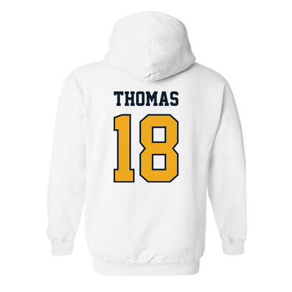 ETBU - NCAA Beach Volleyball : Emily Thomas - Classic Shersey Hooded Sweatshirt-1