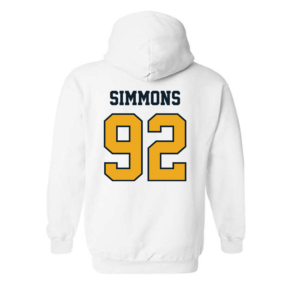 ETBU - NCAA Football : JAYLON Simmons - Classic Shersey Hooded Sweatshirt-1