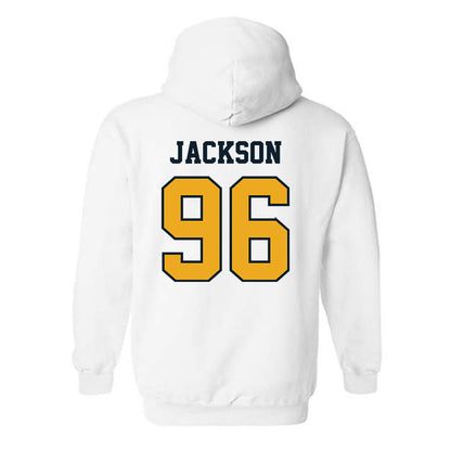 ETBU - NCAA Football : Jamaal Jr Jackson - Classic Shersey Hooded Sweatshirt-1