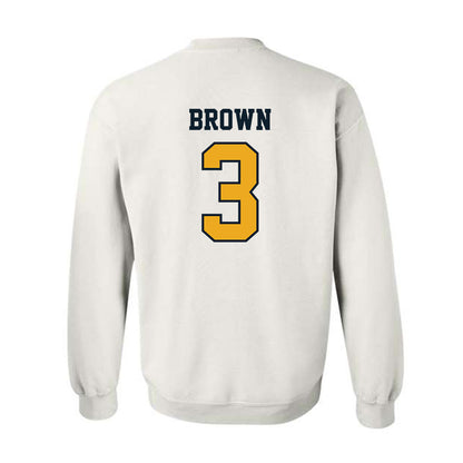 ETBU - NCAA Football : Navian Brown - Classic Shersey Crewneck Sweatshirt-1