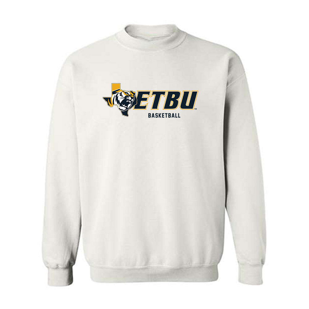 ETBU - NCAA Men's Basketball : Campbell White - Classic Shersey Crewneck Sweatshirt-0