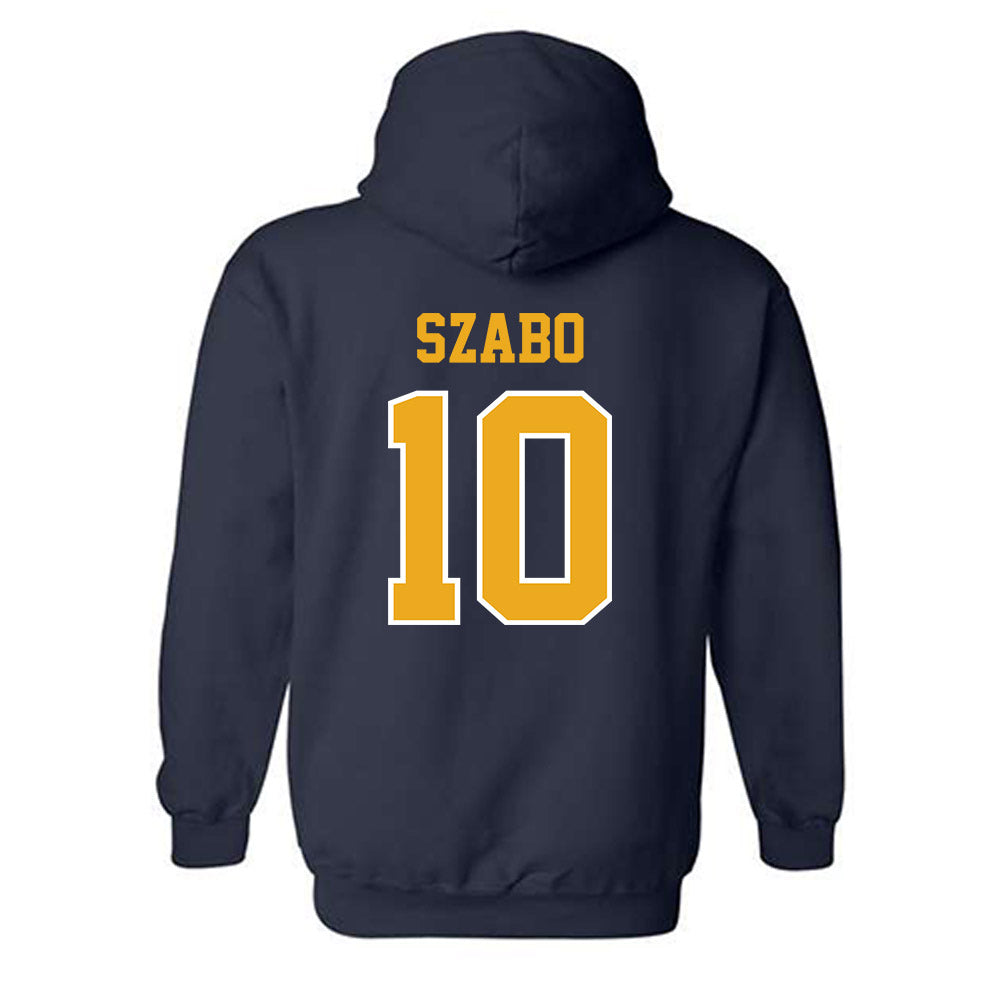 ETBU - NCAA Baseball : Joshua Szabo - Classic Shersey Hooded Sweatshirt-1