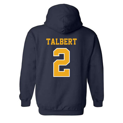 ETBU - NCAA Football : Jay Talbert - Classic Shersey Hooded Sweatshirt-1