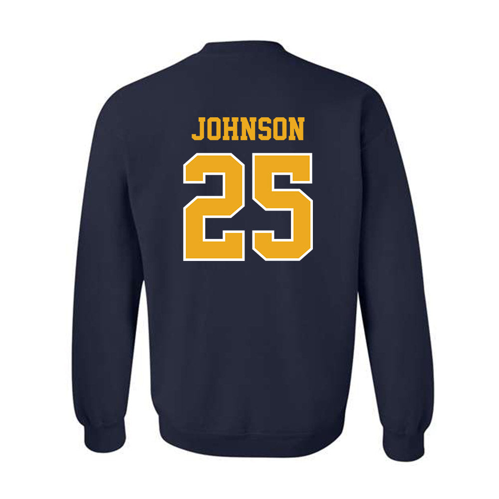 ETBU - NCAA Football : KJ Johnson - Classic Shersey Crewneck Sweatshirt-1