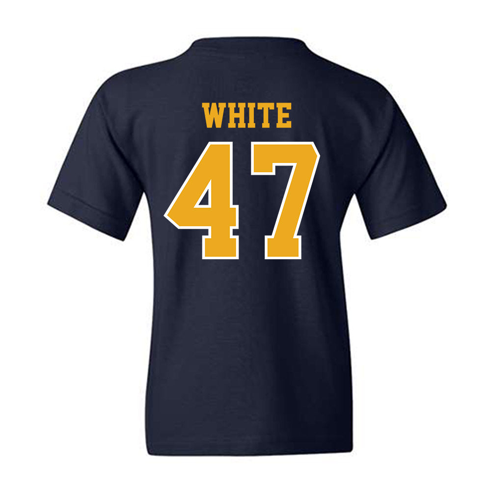 ETBU - NCAA Football : Mitchell White - Classic Shersey Youth T-Shirt-1