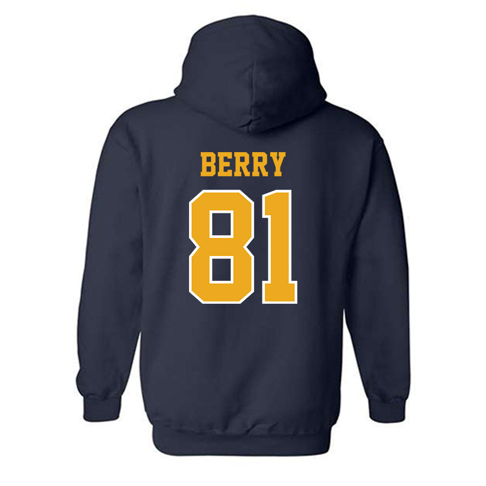 ETBU - NCAA Football : Austin Berry - Classic Shersey Hooded Sweatshirt-1