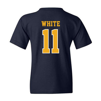 ETBU - NCAA Men's Basketball : Campbell White - Classic Shersey Youth T-Shirt-1