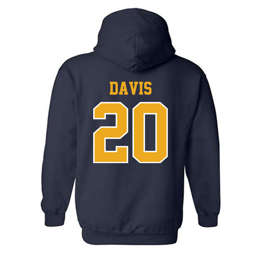 ETBU - NCAA Baseball : Forrest Davis - Classic Shersey Hooded Sweatshirt-1