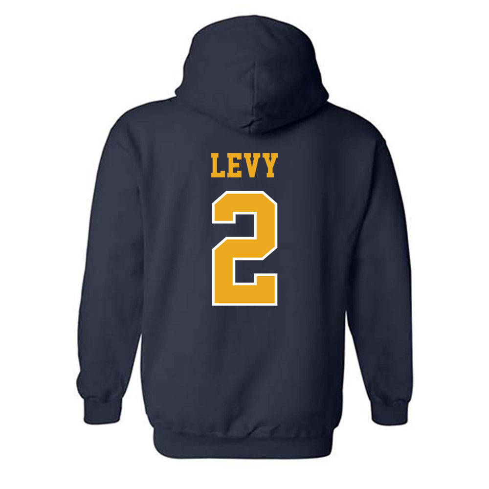 ETBU - NCAA Men's Basketball : Shad Levy - Classic Shersey Hooded Sweatshirt-1