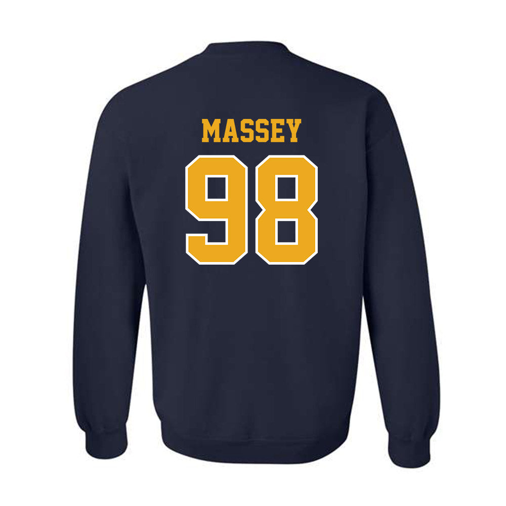 ETBU - NCAA Football : Gavin Massey - Classic Shersey Crewneck Sweatshirt-1