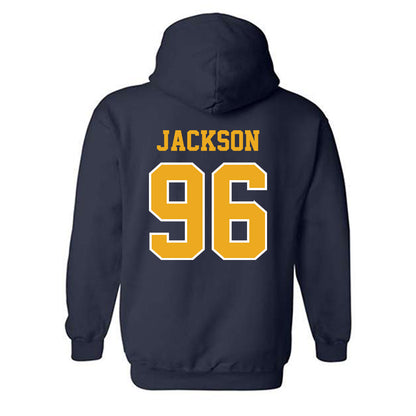 ETBU - NCAA Football : Jamaal Jr Jackson - Classic Shersey Hooded Sweatshirt-1