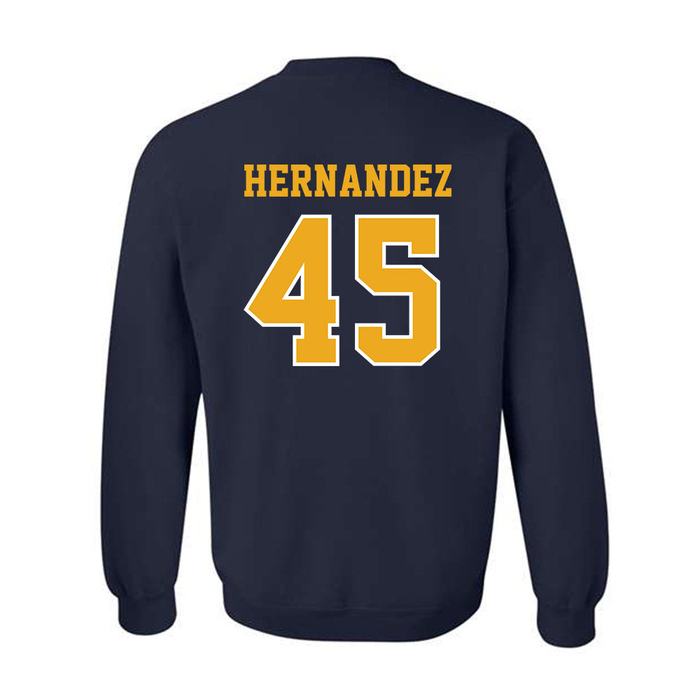 ETBU - NCAA Football : Aidan Hernandez - Classic Shersey Crewneck Sweatshirt-1